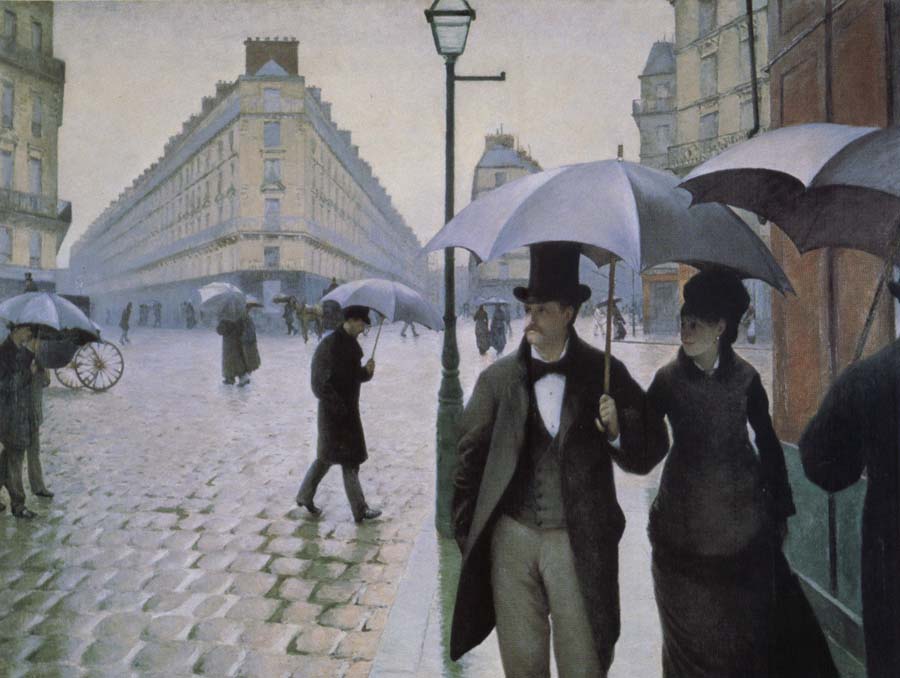 Rainy day in Paris